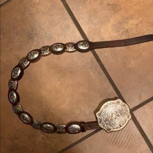 Western Leather Belt